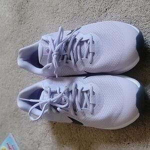 New Nike Purple Running Shoes Youth 7